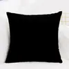Funda de almohada Amazon temu hogar color sólido terciopelo almohada cojín de sofá funda de almohada decorativa hecha a medida