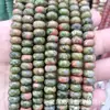 Cien Cuentas de Ábaco de Piedra Natural de 5x8 mm Rueda de Cuentas Accesorios para Pulsera Collar de Venta Caliente Transfronteriza Productos Semiacabados