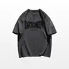 Conjunto Deportivo de Camiseta de Manga Corta de Verano para Hombres Adolescentes, Atuendo de Dos Piezas Casual Elegante de Estilo Americano