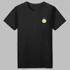 Camiseta para Hombre, Moda Trendy de Verano, Sudadera Cómoda, Top para Estudiante, Estilo Coreano, Corte Ajustado, Manga Corta, Versátil, Sencilla, Camisa para Hombre