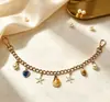 Nuevos Accesorios de Bolsa Fresca Versátiles Flor de Estrella de Mar Transfronteriza, Colgante Abber de Moda y Sencillo al por Mayor