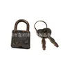 Mini Candado de Aleación de Zinc para Gabinetes, Estuches de Lápices, Cajas Cuadradas para Manualidades, Equipaje, Candados de Llave, Candados para Juguetes