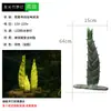 Lámpara de Bambú Luminosa Simulada para Exteriores Transfronteriza Impermeable Césped Jardín Lámpara de Tubo de Bambú LED Área Escénica del Parque Lámpara de Césped