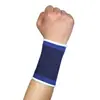 Muñequeras de Punto Azul Zafiro para Hombres y Mujeres, Deporte Fitness, Bádminton, Correr, Protección Cálida para la Muñeca, Muñequeras de Baloncesto