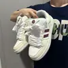 2026 zapatillas casuales nuevas para estudiantes, nicho, unisex, para parejas, de moda, estilo coreano, estilo callejero ins, zapatillas de bloques de color retro para mujer