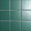 Azulejos de Pared de Cerámica Mosaico Verde Oscuro Retro para Cocina, Comedor, Baño, Lavabo, Piscina