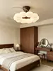 2026 Novo Modelo Ventilador de Teto com Luz para Quarto, Estilo Retrô, Tamanho Pequeno, Deslumbrante, Popular Online, Para Iluminação de Teto Residencial e de Restaurante