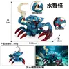 Simulação Tubarão Modelo de Animal Marinho Grande Tubarão Branco Megalodon Tubarão Tigre Baleia Azul Polvo Polvo Lagosta Brinquedo