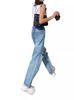 Comercio Exterior Europeo y Americano Suministro Transfronterizo Jeans Casuales Personalizados Rasgados de Cintura Alta Jeans para Mujer