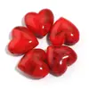 Cuentas acrílicas en forma de corazón con agujeros horizontales, cuentas sueltas de imitación de jade de dos tonos en forma de corazón, materiales para pulseras hechas a mano DIY, accesorios para ensartar, joyería