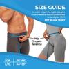 Cinturón de Fijación Inguinal para Mediana Edad y Ancianos para Hernia Unilateral, Gas del Intestino Delgado Oblicuo Unilateral Pantalones de Gas Xenón Oblicuos Cinturón de Compresión para Hernia Oblicua
