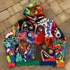 Nueva Sudadera con Capucha y Cordón Casual y Cómoda con Estampado de Animales Impreso en 3D para Hombre, Comercio Electrónico de Exportación Transfronteriza Europea y Americana