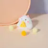 Libro Rojo Pequeño Pollo Juguete de Apretar Rebote Lento Suave Lindo Juguete para Apretar Alivio del Estrés Juguete Creativo Mini de Apretar