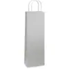 Saco para Garrafa Lamin.Prata 35X13X8Cm