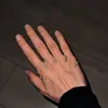 Pulsera de Borla Genial y Anillo Integrado Lujo Accesible Cos Accesorios de Mano Nicho Gama Alta Estilo Dulce y Genial