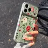 Funda para Teléfono Estilo Ins Flor de Rosa Adecuada para iPhone 18 Pro, Apple 16 Pro Max, 14, 13 y 15
