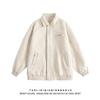 Jaqueta Retro Estilo Americano Masculina Estilo Leve Maduro Jaqueta de Trabalho Roupas de Primavera e Outono Cheio Bonito Marca de Moda de Ponta