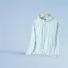 Cantidad de Corriente Ropa con Protección Solar de Seda de Hielo Estilo Pareja Verano Ropa Transpirable Anti-UV para Hombres y Mujeres UPF50+ Ropa de Pesca Chaqueta