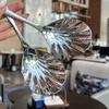 Elegante Cuchara Pública de Acero Inoxidable 304 Cuchara de Concha Martillada Engrosada Cuchara Doméstica Suministros para Hotel de Alta Gama Cuchara para Servir