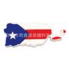 Porto Rico Ilha Cross-border Spot para pequenos presentes Índios Estado Livre Americano Caverna Sapatos Fivela Sapatos Flores
