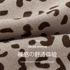 Atacado de Fábrica Roupa Íntima Feminina 100% Algodão 10A Antibacteriana com Entrepernas Estendida Calcinhas Femininas para Meninas Estampa de Leopardo Bolinhas