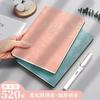Cuaderno A5 Estilo Ins Simple Piel Suave Línea Horizontal para Estudiantes Universitarios para Aprender a Leer y Leer Diario para el Examen de Admisión de Posgrado