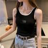 Camisole Tendência de Influenciador Mais Vendida para Mulheres Verão 2026 Novo Estilo Coreano Camiseta sem Mangas Top para Meninas, Pode Ser Usado como Roupa Íntima ou Externa
