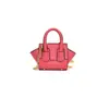 Bolso Bandolera Nuevo de Moda para Niñas con Cara Sonriente, Mini Bolso de Mano de PU con Cadena, Bolso de Hombro Versátil de Nicho de Gama Alta