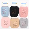 Estilo Nuevo Otoño e Invierno Manga de Terciopelo Teddy Manga Corta para Bebé Anti-Manchas Mangas para Manos Mangas Bordadas de Oso y Conejo Lindas Venta al por Mayor