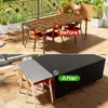 Funda para mesa - Tela Oxford engrosada 210D, funda impermeable para exteriores, a prueba de polvo y sol, protector universal para muebles