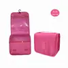 Nova Bolsa de Armazenamento Suspensa, Bolsa Organizadora Portátil, Bolsa de Maquiagem Dobrável para Mulheres, Bolsa de Higiene Pessoal com Gancho para Viagem