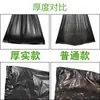 Bolsas de basura para el hogar, portátiles, engrosadas, negras, bolsas de basura desechables, disponibles en tamaños grande, mediano y pequeño, bolsas de plástico tipo chaleco para cocina