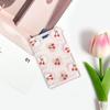 Estuche para tarjetas con dibujos animados, transparente, para estudiantes, campus, con forma de oso, retráctil, para colgar en el cuello.
