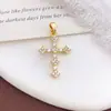 Colgante Transfronterizo Europeo y Americano Ins Personalizado Cruz DIY Accesorios de Joyería Hip-Hop Punk Retro Versátil Accesorios Más Vendidos