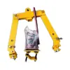 Grúa torre pluma tubo de acero soporte diagonal enderezador herramienta enderezador hidráulico 0 kg corrección superior tubo de acero tipo mecánico