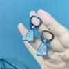 Pendientes de Aro D04 para Mujer, Estilo Dulce y Fresco, Pendientes de Estilo Fresco, Nuevos Pendientes Personalizados Transfronterizos