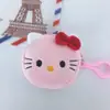 Bolsa de Monedas Pequeña de Peluche Linda de Dibujos Animados, Cartera de Broche para Niña, Regalo de Actividad Estudiantil, Mini Bolsa de Tela para Niños