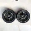 Ruedas de Carrito de Bebé Dearmom Goma Flexible Dirección Neumático Exterior Duradero Piezas