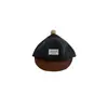 Sombrero de punta de bebé a rayas de moda, sombrero de punto para bebé de otoño e invierno transfronterizo, estilo con logotipo cuadrado personalizado, sombrero de ala suave para niños pequeños
