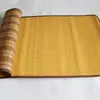 Esterilla de bambú ladrillo de oro esterilla de bambú dormitorio de trabajador migrante hotel persona de mediana edad y joven cama alfombrilla fresca de doble cara de verano estudiante alfombrilla fresca de bambú carbonizado