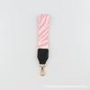 Correa de muñeca colorida con rayas de cebra, antipérdida, para celebridades de Internet, correa de muñeca corta de 3,8 cm de ancho, cordón personalizado de moda