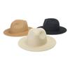 Europeo, Americano y Británico Estilo Coreano Moda Simple Sombrero de Jazz de Talla Grande para Hombre y Mujer Sombrero de Paja Tejido de Cabeza Grande para Verano Sombrilla Protección Solar