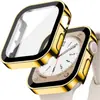 Adecuado para applewatch Funda Protectora de Película Borde Recto Funda para Reloj Funda para Apple Watch s9 Película Pieza Única s8 Funda Impermeable