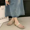 Meias Pantufas Vazadas Tecidas Populares para Mulheres, Novas Sandálias de Rede Super Quentes Verão 2026, Sandálias Respiráveis de Tela Fechadas