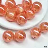 Cuentas de Estrella de Cinco Puntas Dingyi de 16 mm Chapadas en Galvanizado Resina Luminosa de Estrella de Cinco Puntas con Agujero Pasante Cuentas Sueltas Accesorios para Cadena de Teléfono Móvil DIY