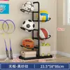 Estante de Baloncesto para el Hogar Estante de Almacenamiento de Baloncesto Mesa de Tiro de Fútbol para Jardín de Infancia Tenis de Mesa Bádminton Productos Deportivos y de Fitness Cesta de Almacenamiento