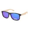 Gafas de sol de moda coreana transfronteriza, pies de bambú, camuflaje de bambú, montura verde