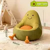 Poltrona de Feijão Única Sofá Preguiçoso, Sofá Pequeno para Deitar e Dormir, Cadeira de Chão para Leitura no Quarto, Almofada para Cochilo