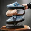 Novas Sandálias Birkenstock de Verão 2026 para Deslocamento ao Ar Livre, Slip-Ons em Jeans Lavado e Desgastado