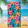 Toalla de Playa Jit para Dropshipping Transfronterizo Temu Huairui Toalla de Baño de Playa para Mujer Tipo Impreso de Microfibra Una Toalla de Secado Rápido